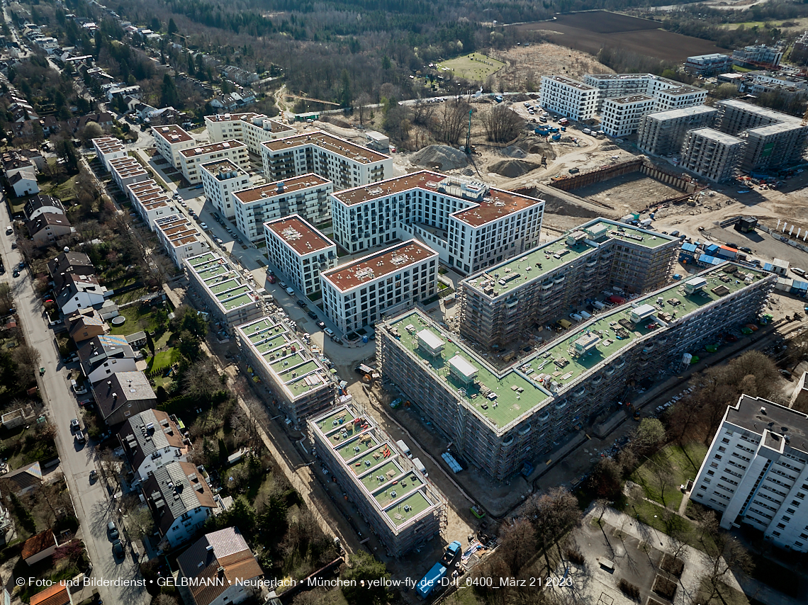 22.03.2023 - Baustele und Wohnanlage Alexisquartier 22.03.2023 - Baustele und Wohnanlage Alexisquartier